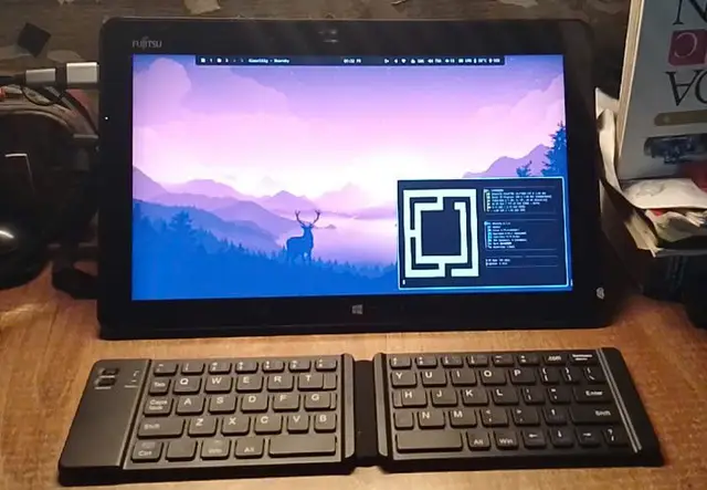 broken Fujitsu Arrows Tab R727/R